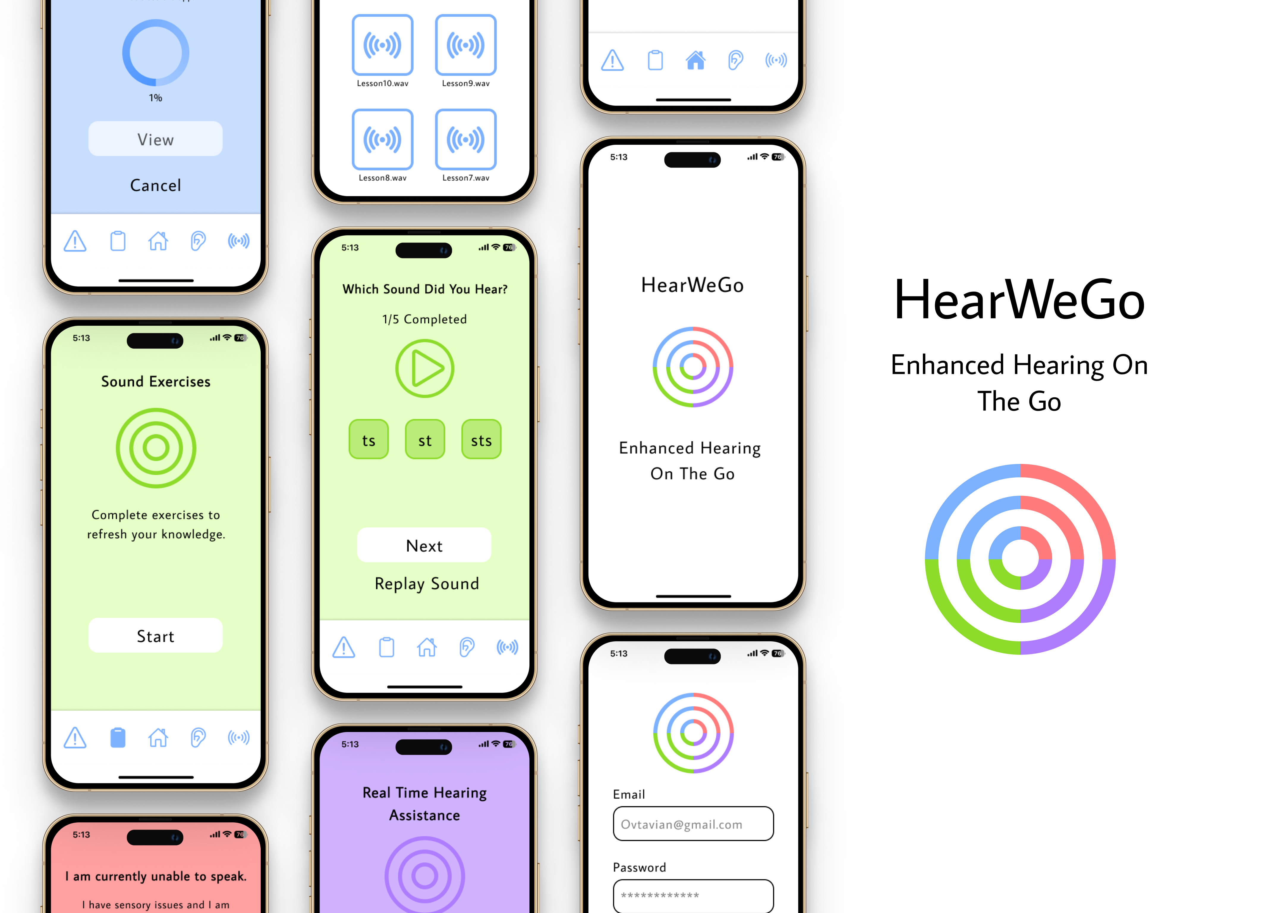 HearWeGo Mockup