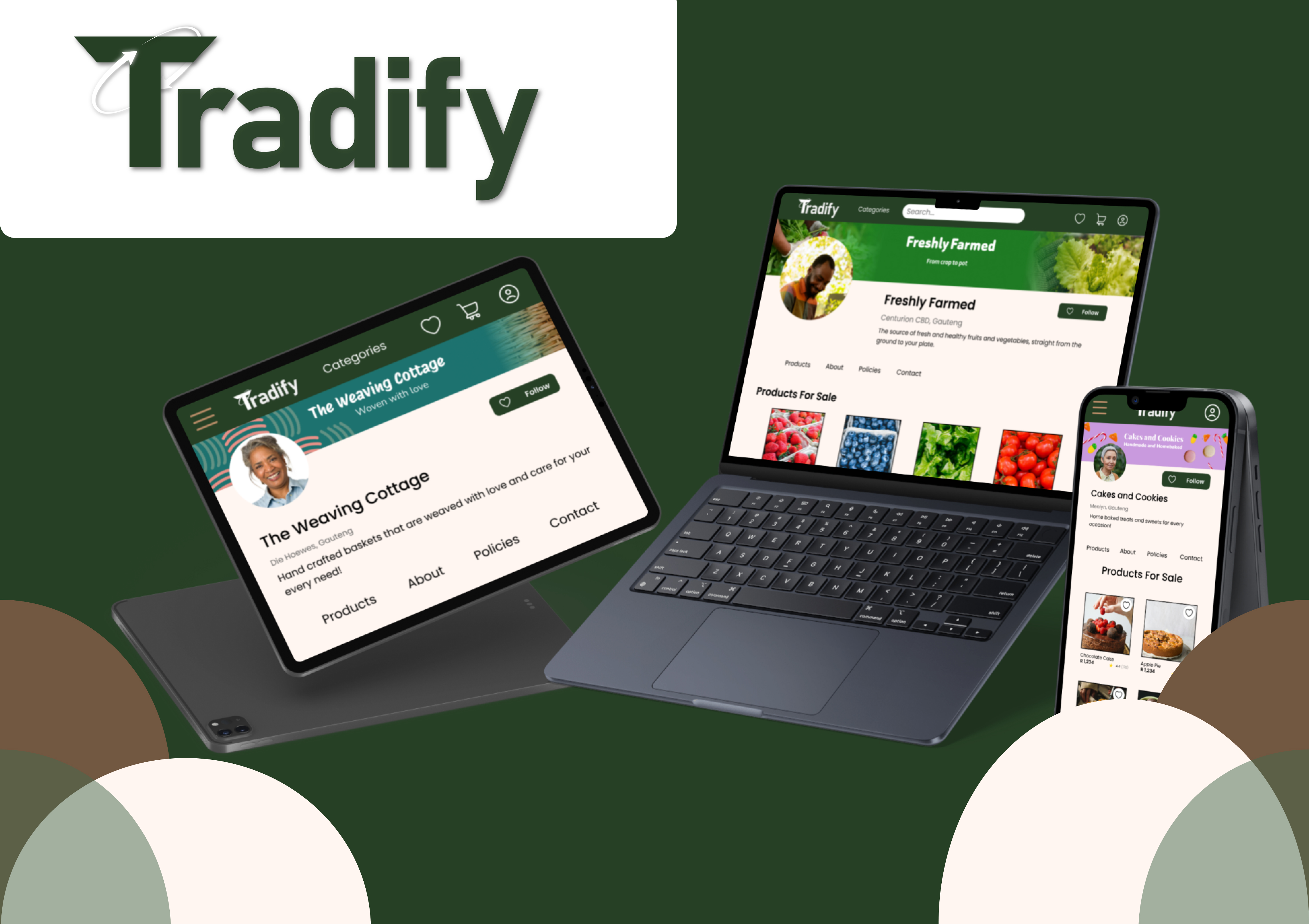 Tradify Mockup